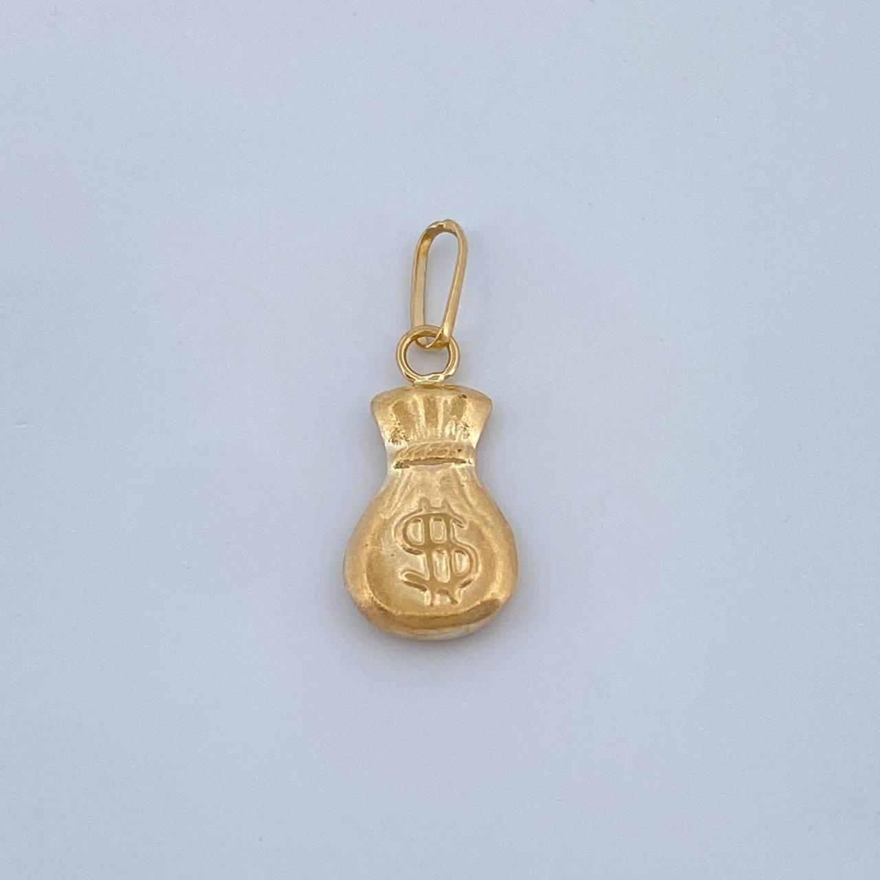 Dije Bolsa de Dinero 0.35gr / 1.8cm / Oro Amarillo 18%