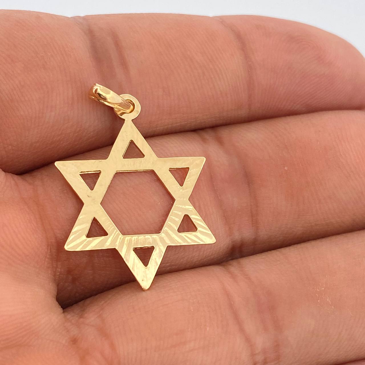 Dije David 1.6gr / 3.2cm / Oro Amarillo 18K +