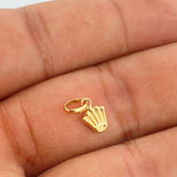 Dije Corona RX 0.25gr / 1.2cm / Oro Amarillo 18%