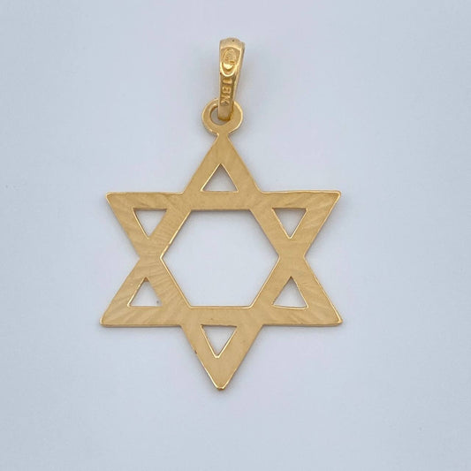 Dije David 1.6gr / 3.2cm / Oro Amarillo 18K +