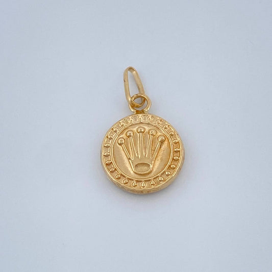 Dije Corona RX 0.5gr / 1.6cm / Oro Amarillo 18%
