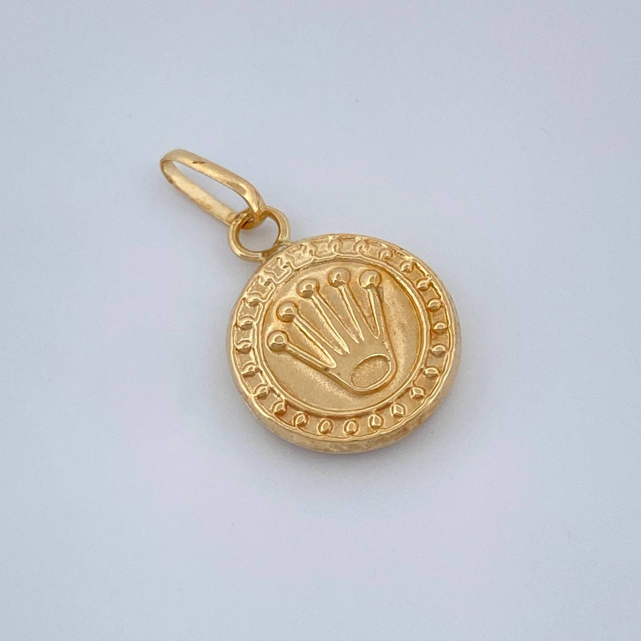 Dije Corona RX 0.5gr / 1.6cm / Oro Amarillo 18%