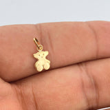 Dije Oso TS 0.3gr / 1.5cm / Oro Amarillo 18%