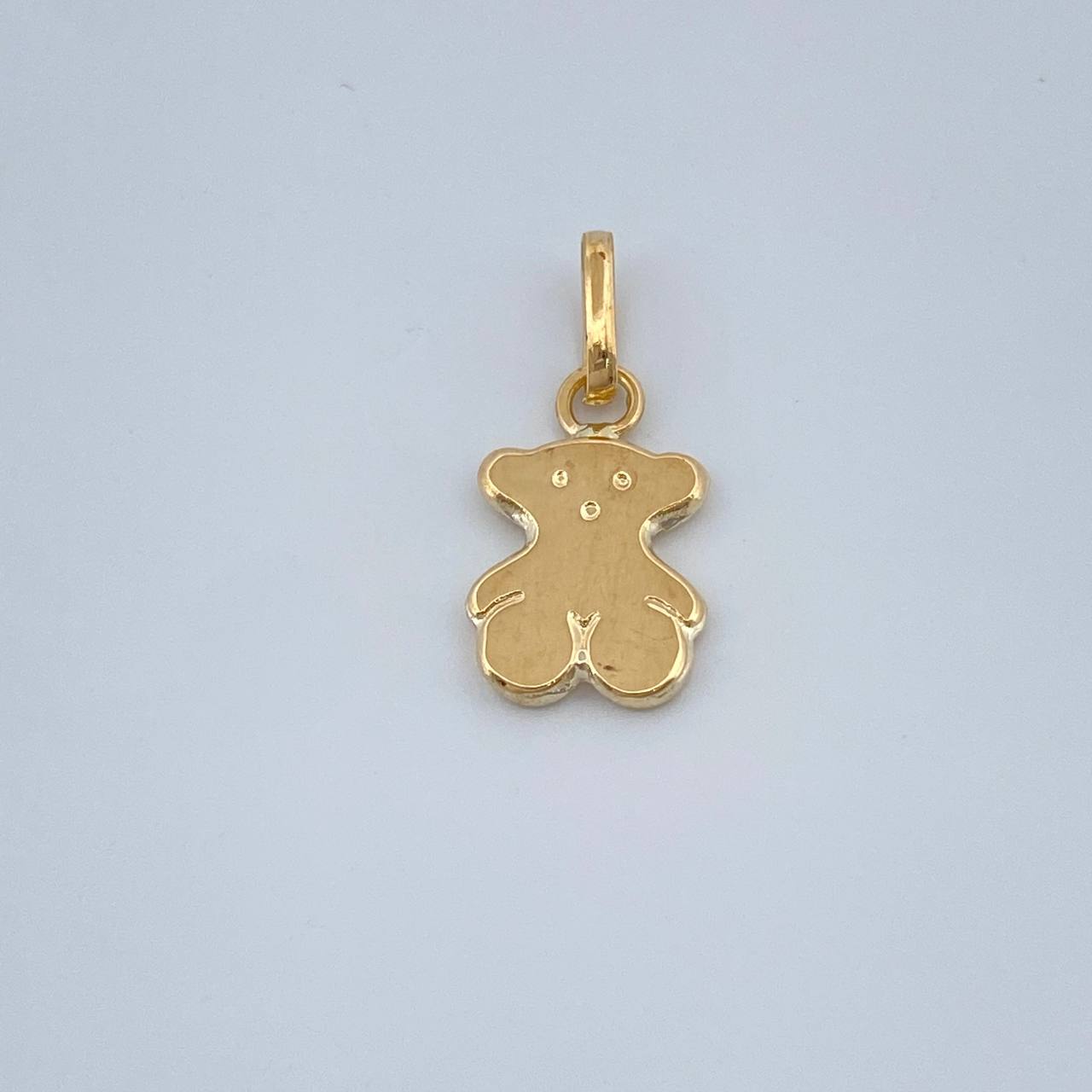 Dije Oso TS 0.3gr / 1.5cm / Oro Amarillo 18%