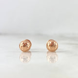 Topos Balon 0.65gr / 6mm Oro Rosa