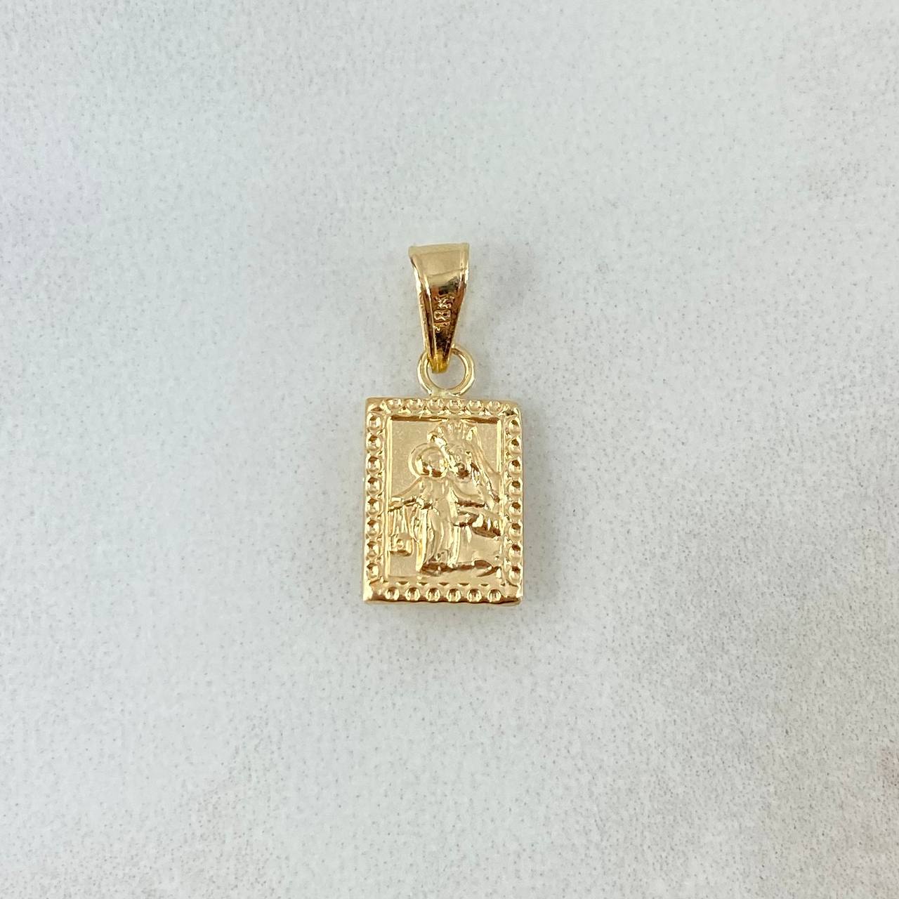 Dije Sagrado Corazón 0.5gr / Virgen del Carmen Oro Amarillo ©