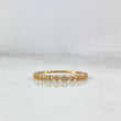Anillo Morse 1.2gr / T5 / Circones Blancos Oro Amarillo *