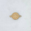 Herraje San Benito 0.6gr / 2.7cm / Plano Oro Amarillo