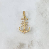 Dije Ancla Timon 2.2gr / 2.8cm / Oro Amarillo