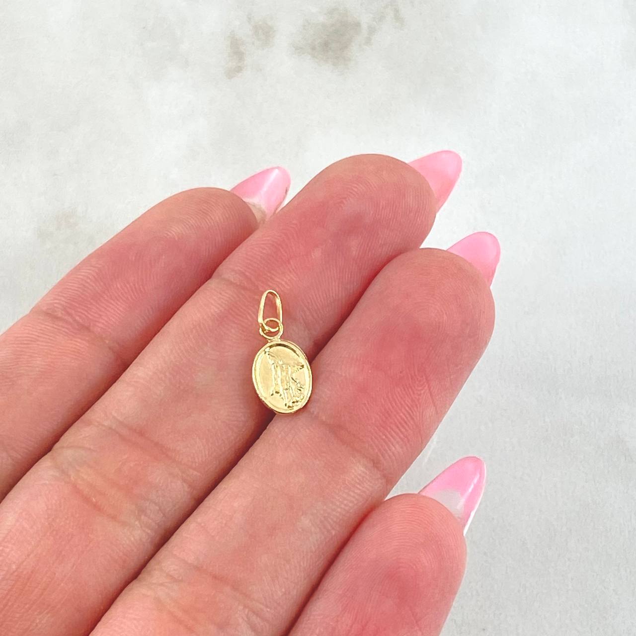 Dije San Miguel Arcangel 0.25gr / 1.5cm / Oro Amarillo 18K