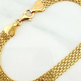 Pulso Chino 4.85gr / 20cm / 6.45mm Oro Amarillo +1 18K $