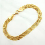 Pulso Chino 4.85gr / 20cm / 6.45mm Oro Amarillo +1 18K $