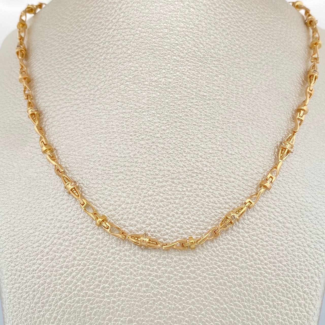 Cadena Dubai 31.9gr / 61cm / 3mm Oro Amarillo 18K %