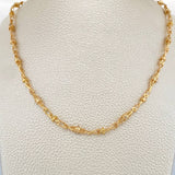 Cadena Dubai 31.9gr / 61cm / 3mm Oro Amarillo 18K %