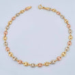 Tobillera GC 7.1gr / 27cm / 3mm Tres Oros 18K +