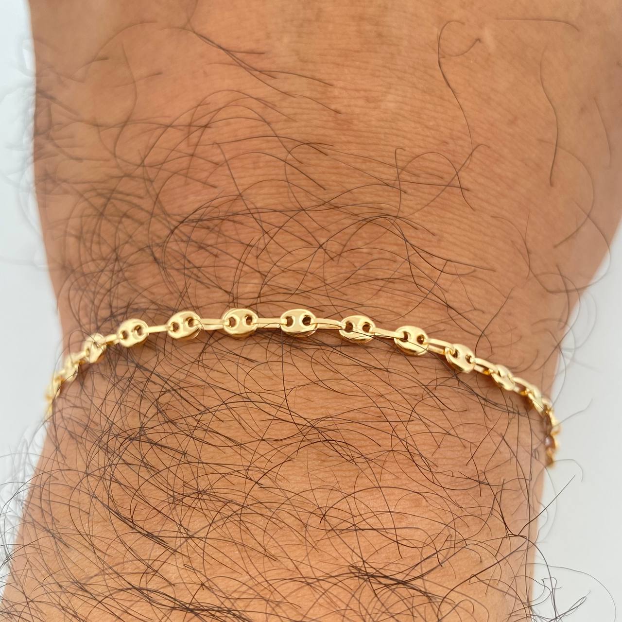 Pulso GC 2.25gr / 20cm / 2mm Oro Amarillo 18K +