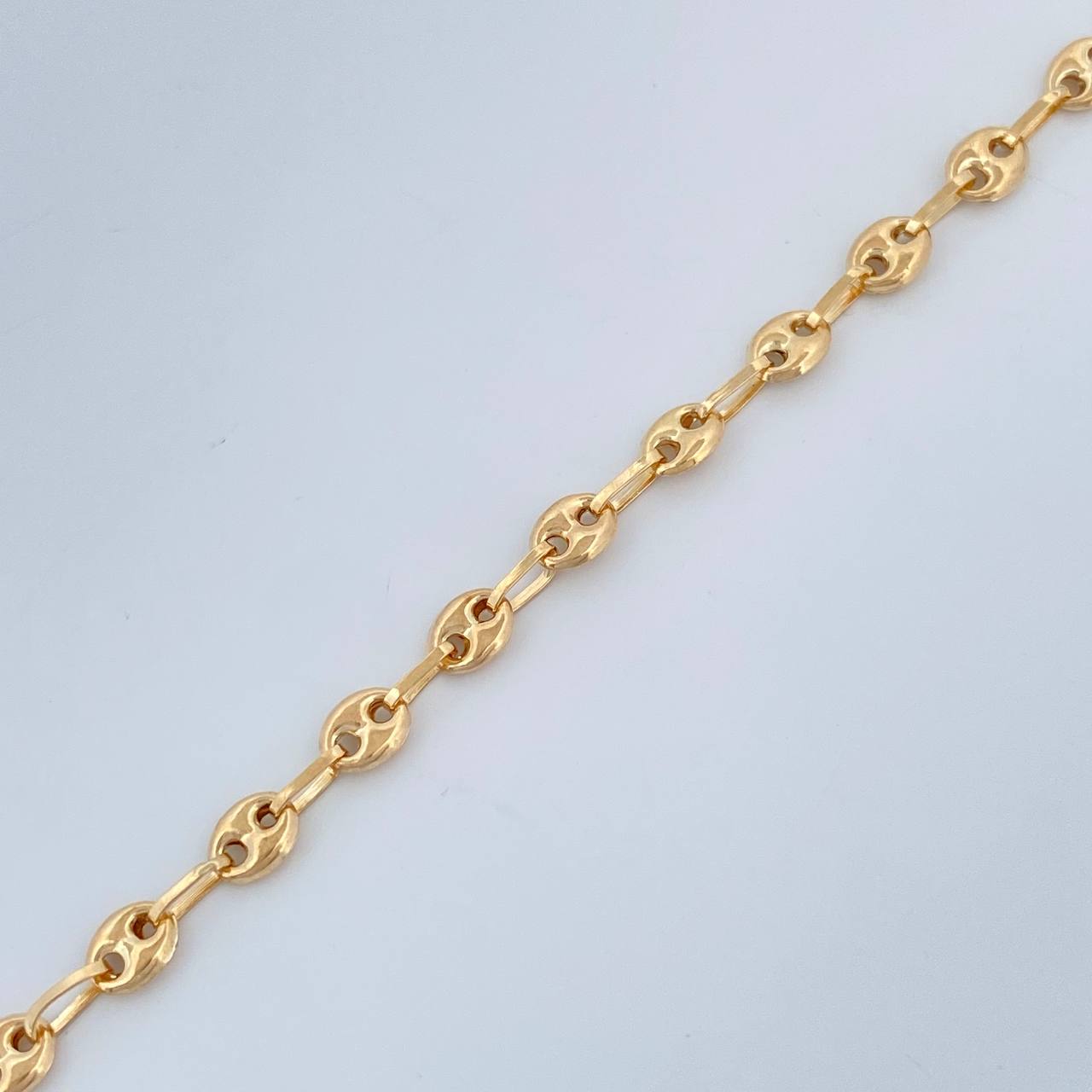 Pulso GC 2.25gr / 20cm / 2mm Oro Amarillo 18K +