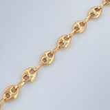 Tobillera GC 4.85gr / 27cm / 3mm Oro Amarillo 18K +