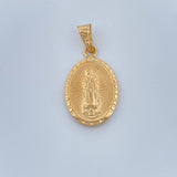Dije Virgen de Guadalupe 1.6gr / 3cm / Oro Amarillo 18K +
