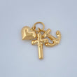Dije Tres Gracias 0.5gr / 2cm / Oro Amarillo 18K %