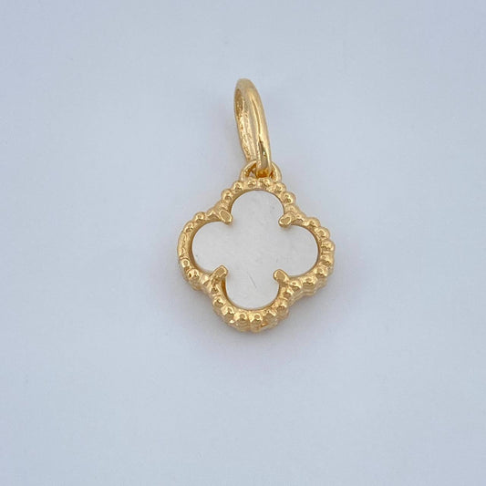 Dije Trebol 1.15gr / 1.7cm / Oro Amarillo Nac.Esp. 18K +