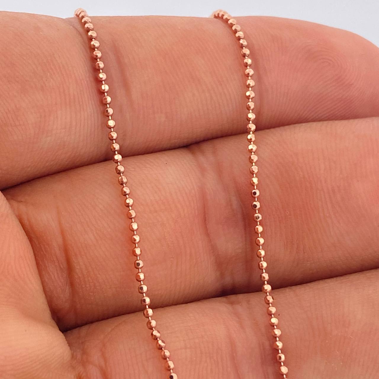 Set Cadena y Dije Militar + Pato Bolsas De Dinero 3.6gr / 50.2cm / 1mm Tres Oros 18K (Oferta) %