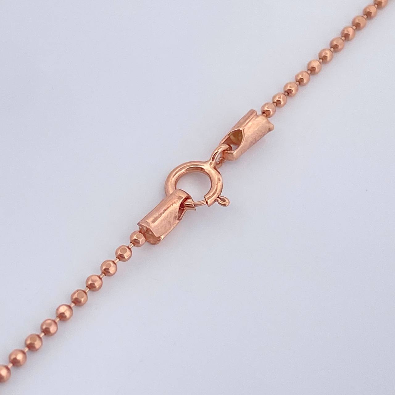Set Cadena y Dije Militar + Pato Bolsas De Dinero 3.6gr / 50.2cm / 1mm Tres Oros 18K (Oferta) %
