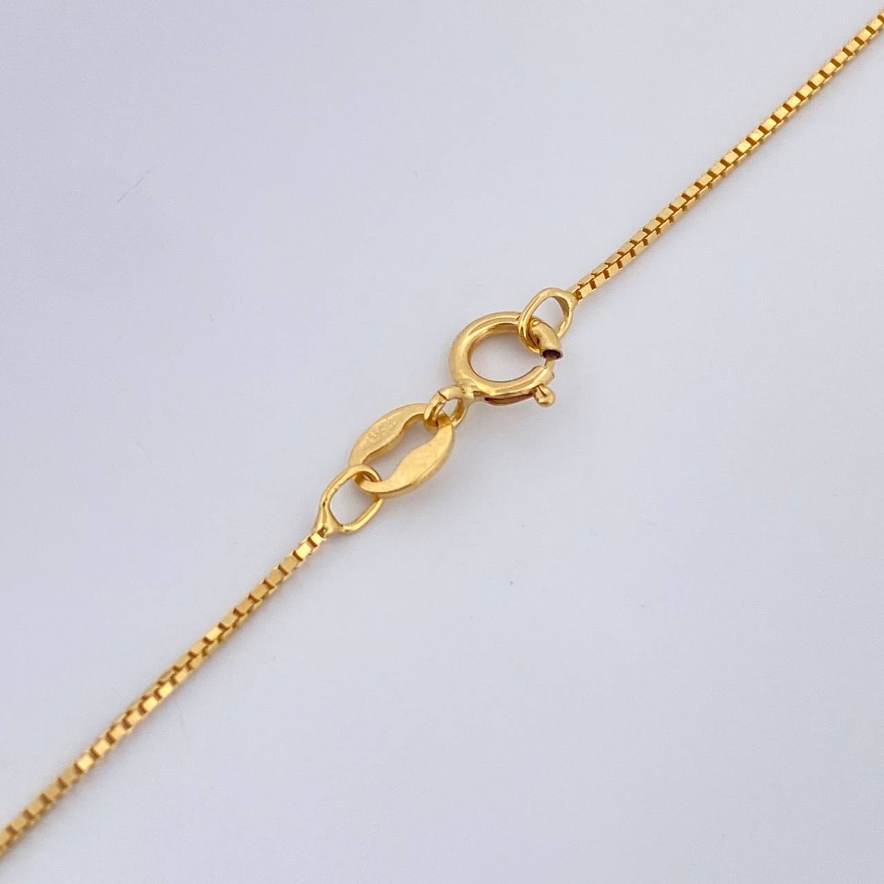 Set Cadena y Dije Veneciana + Silueta Corazon 1.75gr / 45.2cm / 1mm Oro Amarillo 18K (Oferta) %