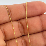 Set Cadena y Dije Veneciana+ Virgen De Guadalupe 2.3gr / 47cm / 1mm Oro Amarillo 18K (Oferta) %