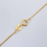 Set Cadena y Dije Veneciana+ Virgen De Guadalupe 2.3gr / 47cm / 1mm Oro Amarillo 18K (Oferta) %