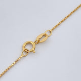 Set Cadena y Dije Veneciana + Libelula 2.3gr / 46.7cm / 1mm Oro Amarillo 18K (Oferta) %