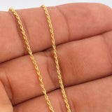 Set Cadena y Dije Lazo + Virgen De Guadalupe 1.5gr / 44.5cm / 1mm Oro Amarillo 18K (Oferta) %