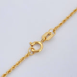 Set Cadena y Dije Lazo + Oso Ts 1.6gr / 45.2cm / 1mm Oro Amarillo 18K (Oferta) %