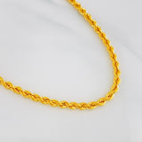 Cadena Lazo 7.8g / 60cm / 3.2mm Oro Amarillo 18K