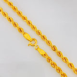 Cadena Lazo 7.8g / 60cm / 3.2mm Oro Amarillo 18K