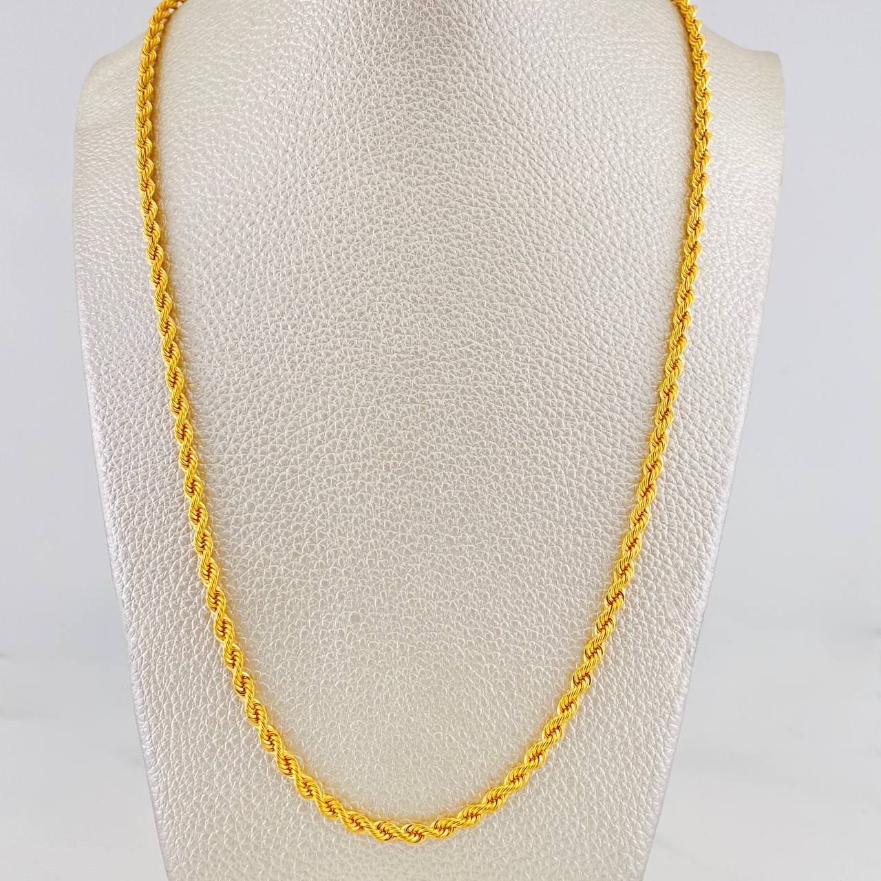 Cadena Lazo 7.8g / 60cm / 3.2mm Oro Amarillo 18K