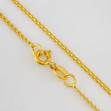 Cadena China 3.35g / 60cm / 1.5mm Oro Amarillo 18K
