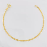 Pulso Chino 1.95g / 18cm / 2.2mm Oro Amarillo 18K
