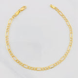 Pulso Figaro 2.35g / 20cm / 3.5mm Oro Amarillo 18K
