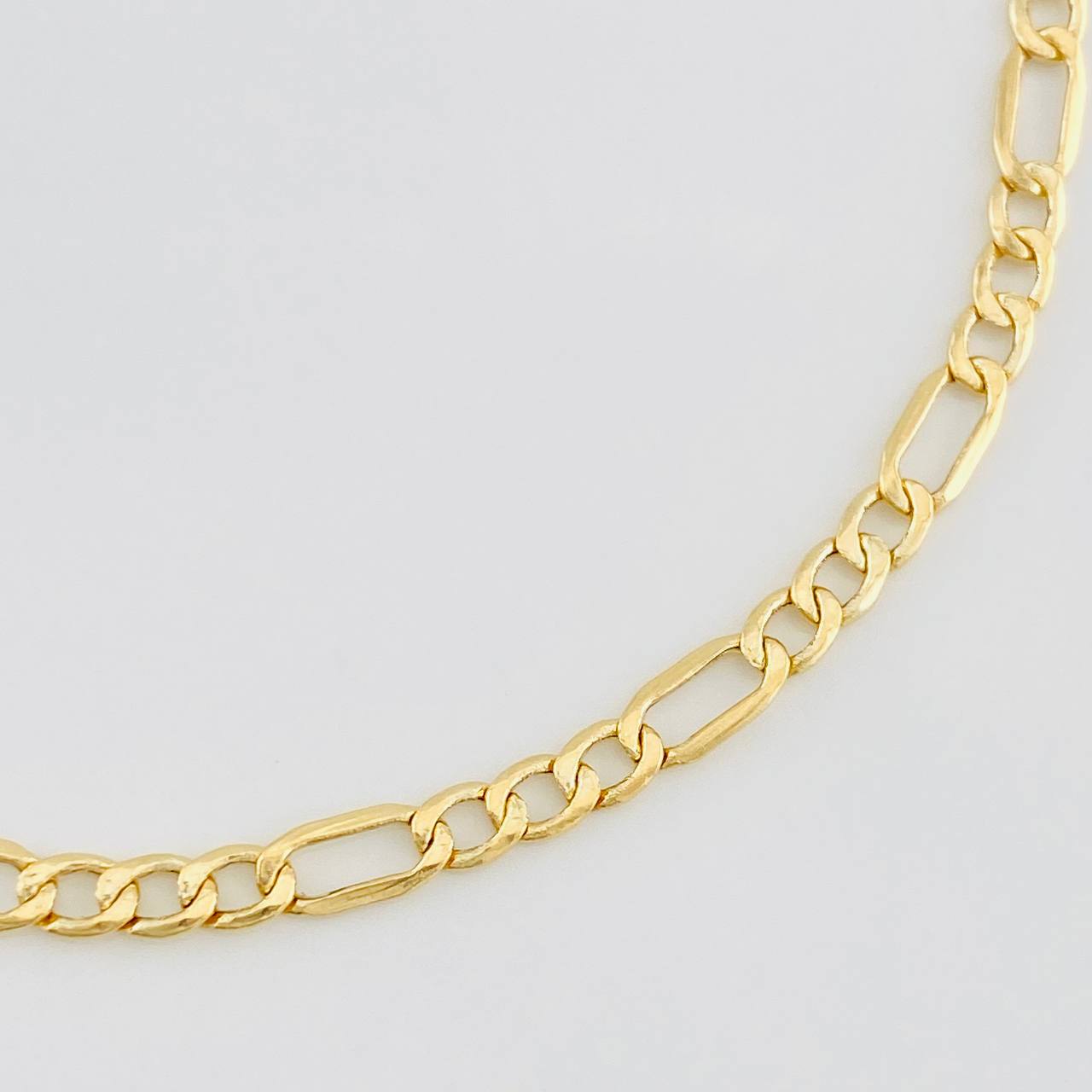 Pulso Figaro 2.35g / 20cm / 3.5mm Oro Amarillo 18K