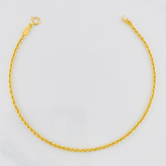Pulso Lazo 0.8g / 18cm / 1.7mm Oro Amarillo 18K
