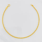 Pulso Lazo 0.8g / 18cm / 1.7mm Oro Amarillo 18K