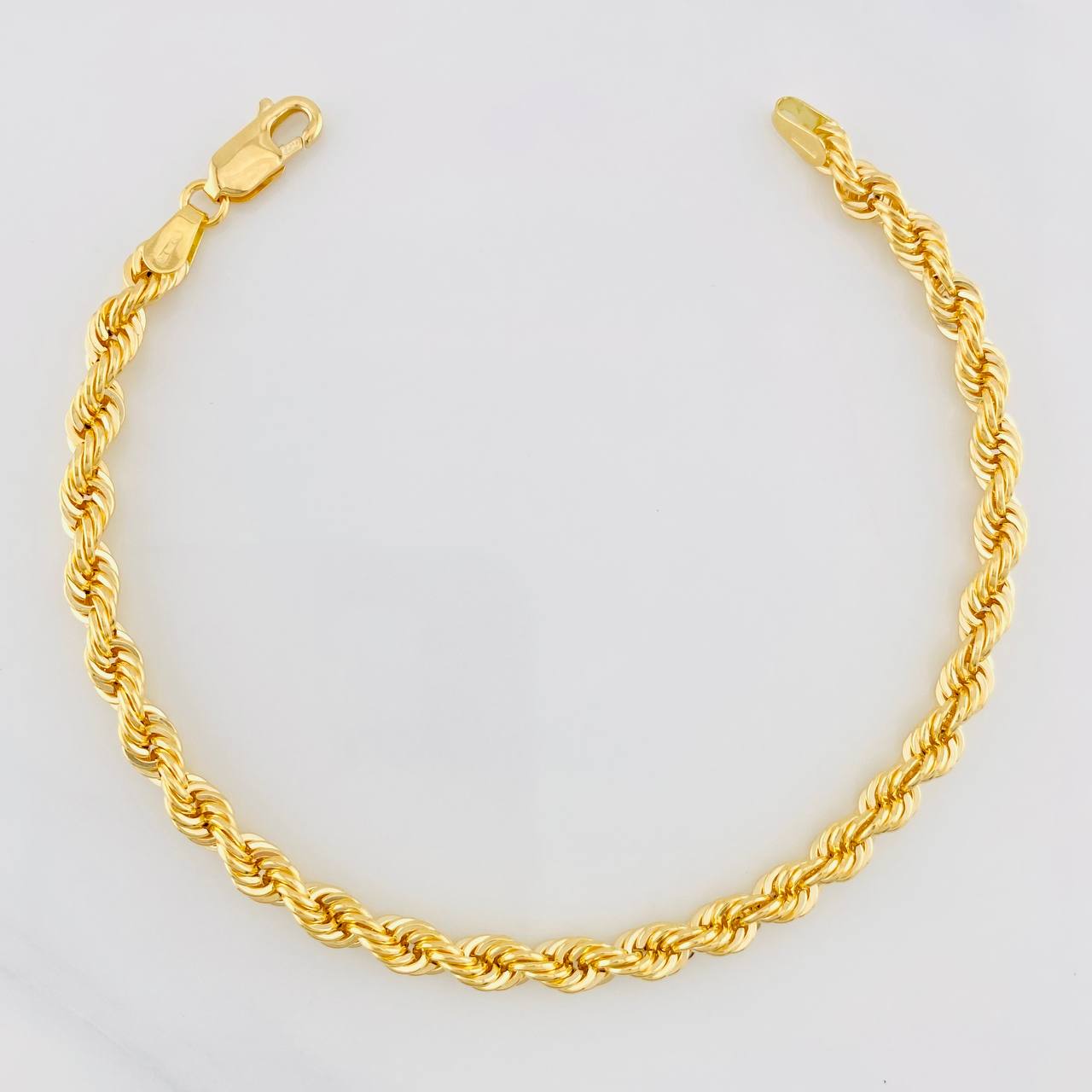 Pulso Lazo 5.2g / 19.5cm / 3.3mm Oro Amarillo 18K
