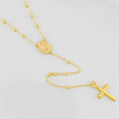 Rosario Aro Seguido Virgen Milagrosa 2.65g / 50cm / 3.2mm Oro Amarillo 18K