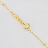 Rosario Aro Seguido Virgen Milagrosa 2.65g / 50cm / 3.2mm Oro Amarillo 18K