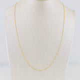 Cadena Militar 2g / 45cm / 0.95mm Oro Amarillo 18K