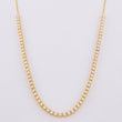 Cadena Tenis 6.45g / 45cm / 2.8mm Oro Amarillo 18K