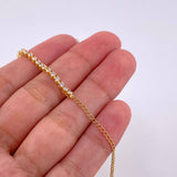 Pulso Tenis 2.3g / 18.7cm / 2.1mm Oro Amarillo 18K