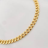 Pulso Cubano 5.8g / 21.1cm / 5.07mm Oro Amarillo 18K