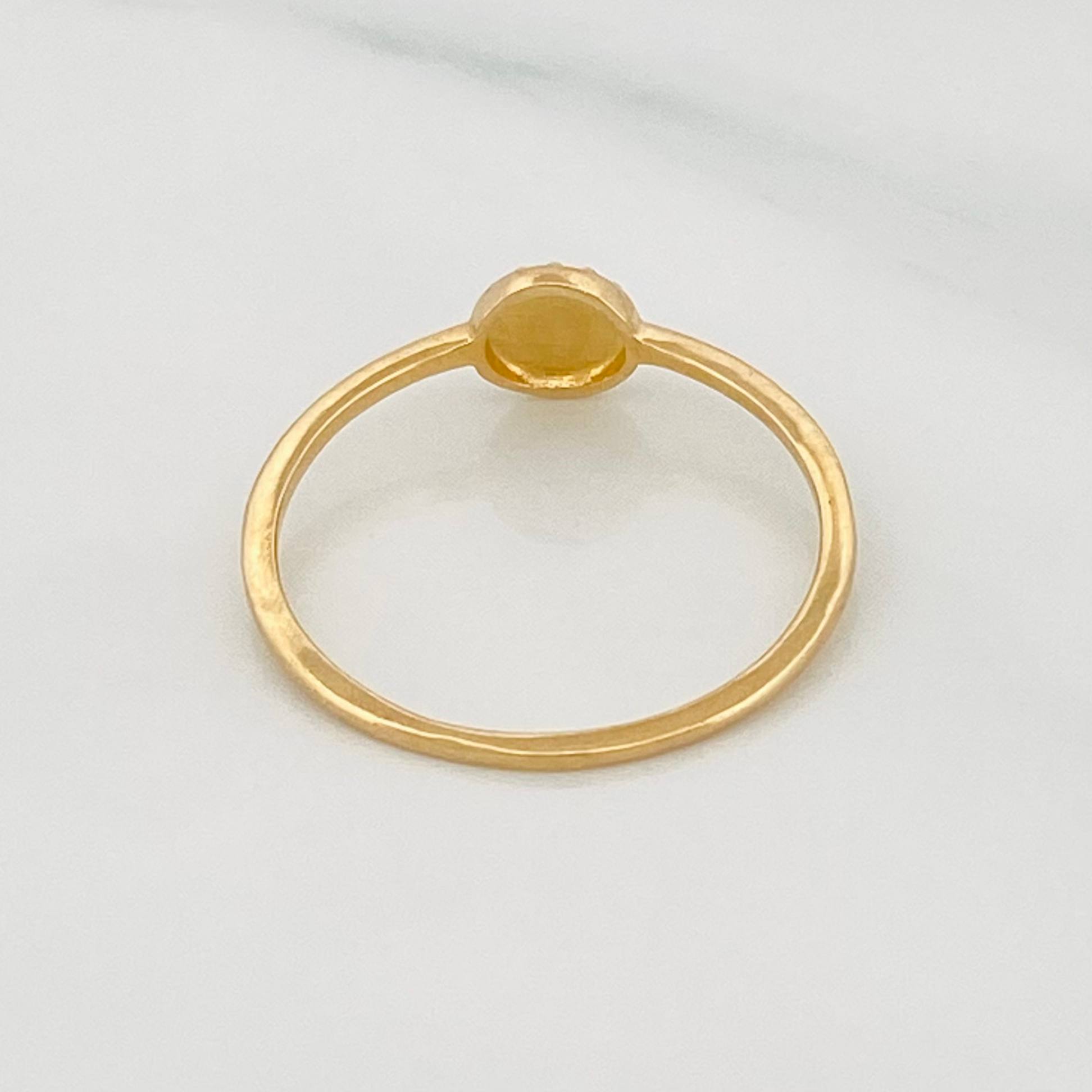 Anillo Corona 1.2g / T7 Oro Amarillo 18K